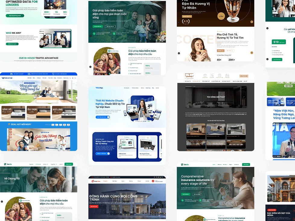 Dự án tiêu biểu Webtop