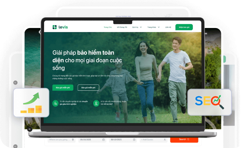 Giải pháp thiết kế website toàn diện