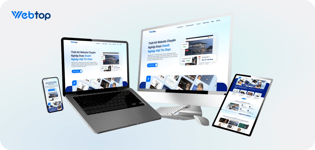 Lý do nên chọn Webtop làm đơn vị thiết kế website