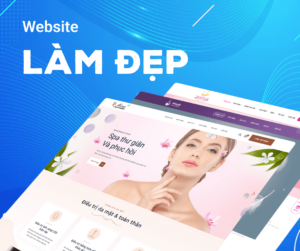 Mẫu website làm đẹp