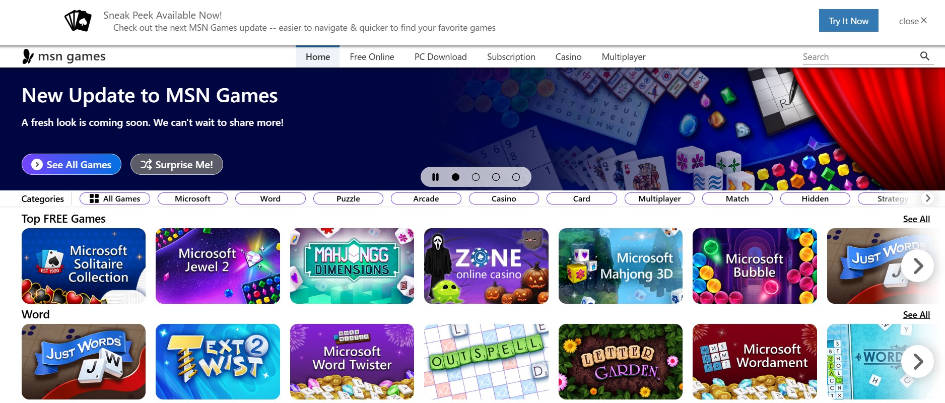 Top các mẫu website trò chơi hay nhất 2025 2 Mẫu website trò chơi Msngames
