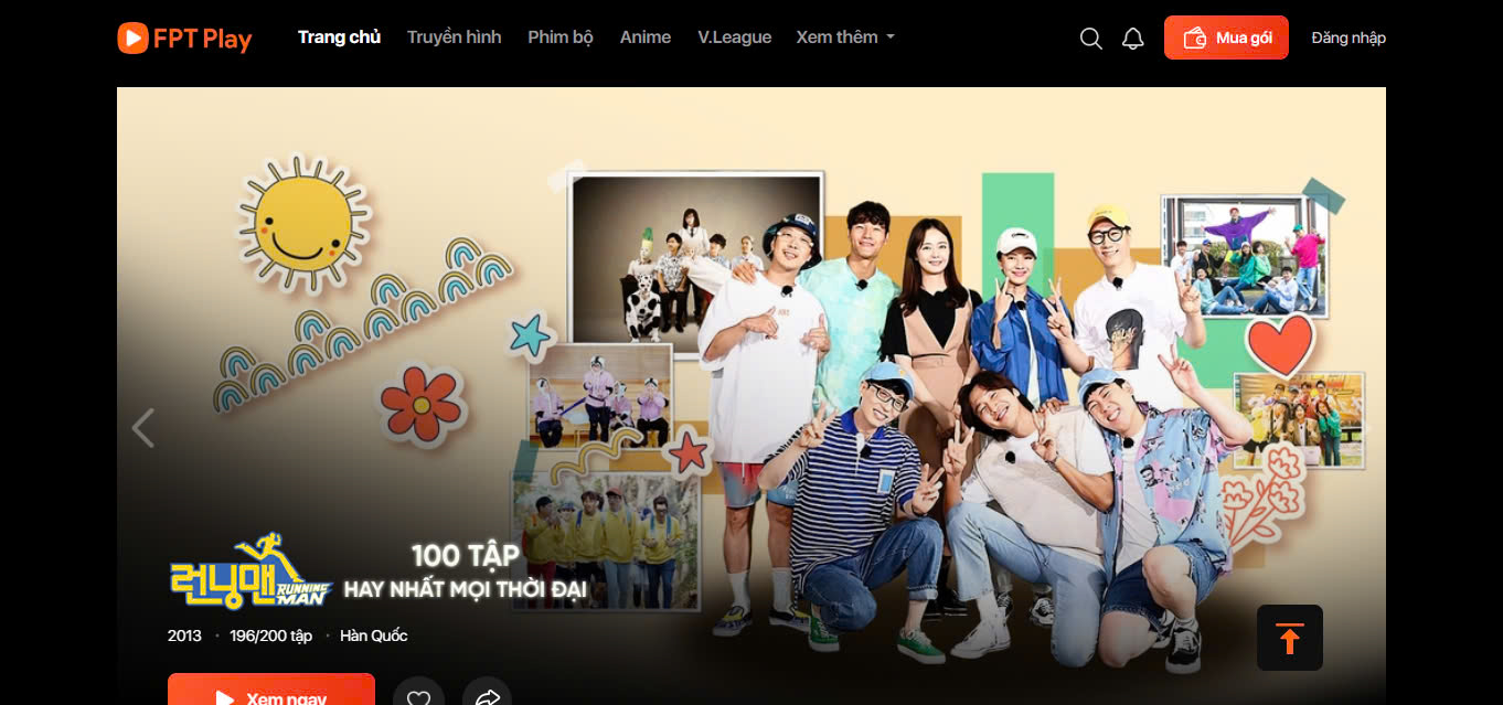 Mẫu website phim ảnh 