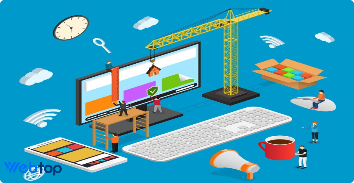 Quy trình thiết kế website doanh nghiệp chuẩn 8 bước 3 Xây dựng tính năng và nội dung website