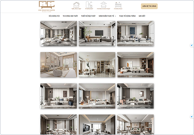 Giao diện website Mộc Nguyên Cường 2