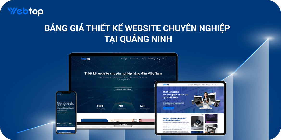 Bảng giá thiết kế website chuyên nghiệp tại Quảng Ninh