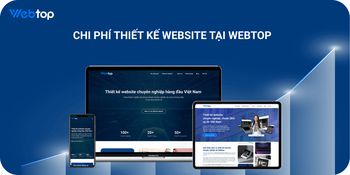 Chi phí thiết kế website tại Webtop